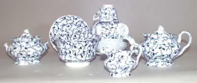 Toy Tea Service c1840